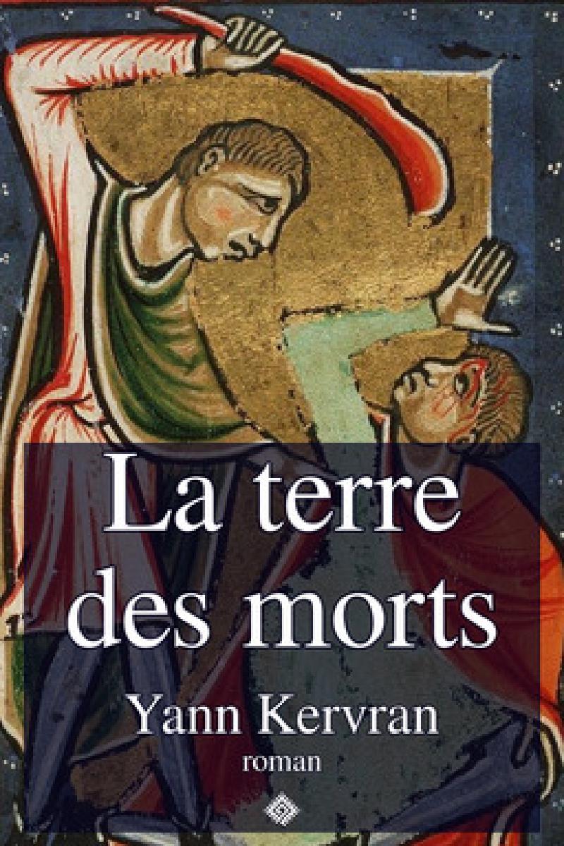 Folio 2v sc. 2B d’un manuscrit du XIIe siècle de l’abbaye bénédictine de Saint-Bertin, Cain tuant Abel avec une mâchoire d’âne.